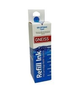 Tinta Botella Dosif Dye 664 Cyan 70cm3 L200 L210 L365 Gneiss