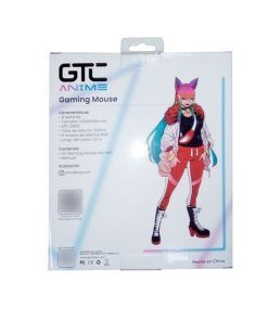 Mouse Gamer Led Multicolor Anime M01 8 Bot 12800dpi Gtc - Imagen 4