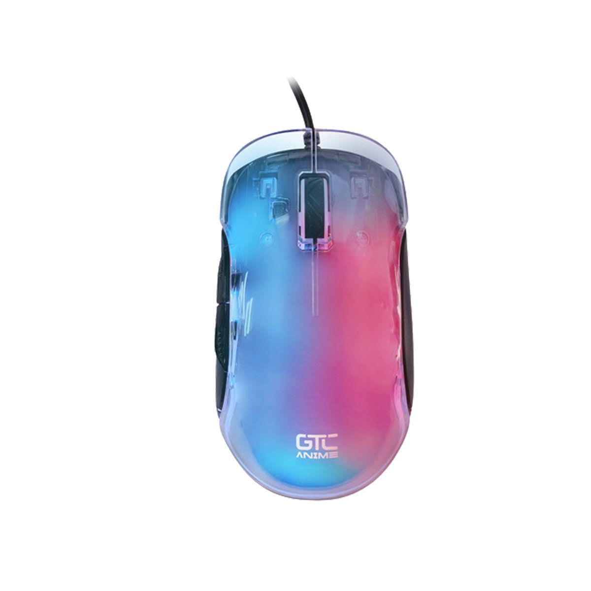 Mouse Gamer Led Multicolor Anime M01 8 Bot 12800dpi Gtc