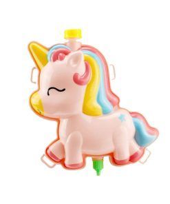 Mochila De Agua Muñeco Unicornio Con Pistola 8643 Base-X Splash - Imagen 3