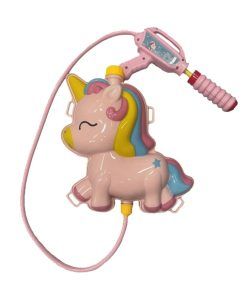 Mochila De Agua Muñeco Unicornio Con Pistola 8643 Base-X Splash - Imagen 2