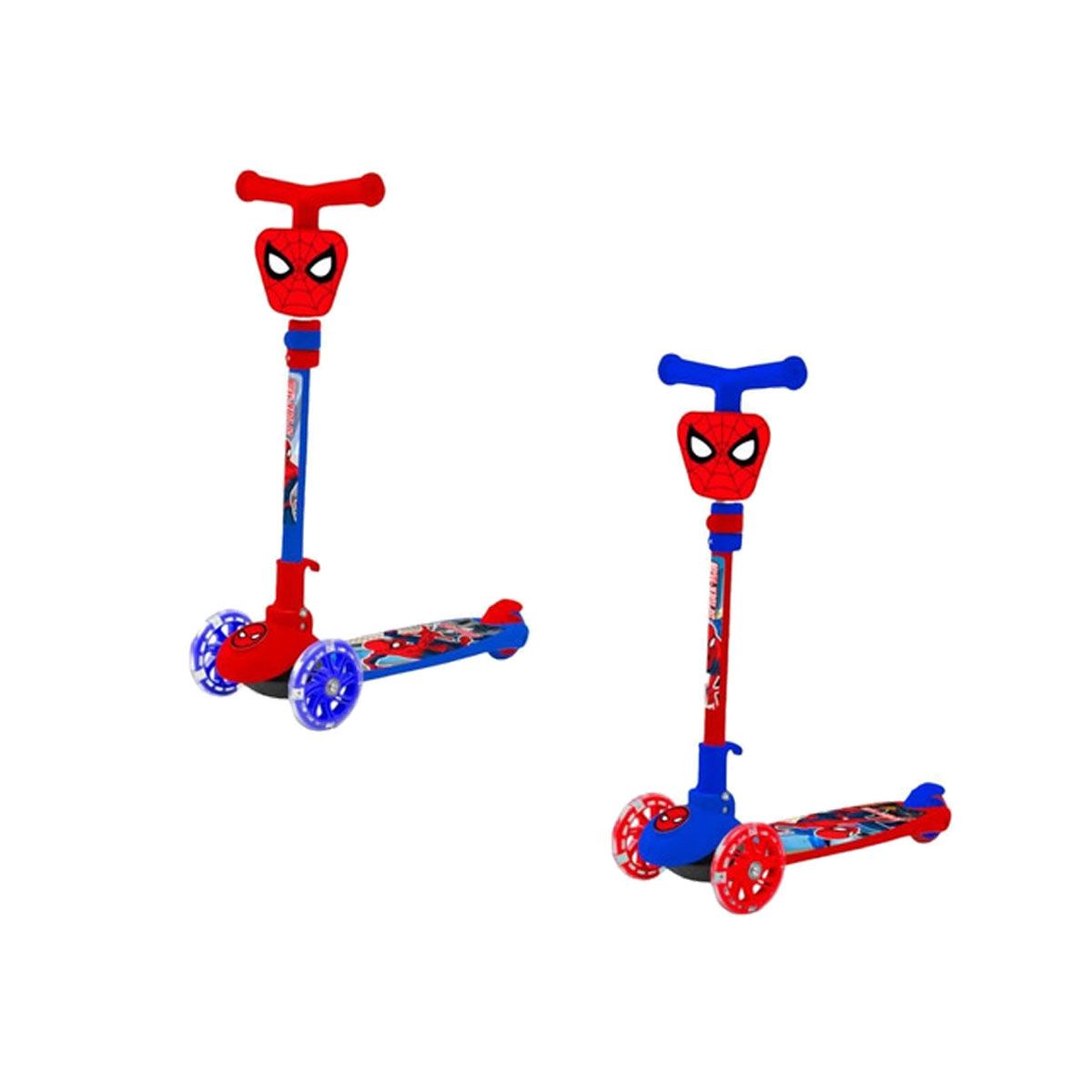Monopatin Spiderman 3 Ruedas Led 74 X 51 X 13,5 Cm 12016