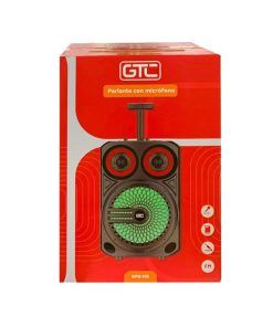 Parlante Karaoke Bluetooth Gtc Con Microfono Y Luces Rgb Spg 145 - Imagen 5