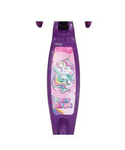 Monopatin Unicornio Violeta 3 Ruedas Led 73 X 57 X 12 Cm 12152 - Imagen 2