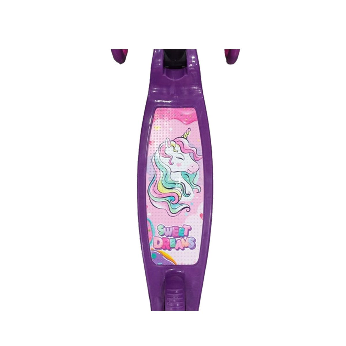 Monopatin Unicornio Violeta 3 Ruedas Led 73 X 57 X 12 Cm 12152 - Imagen 2