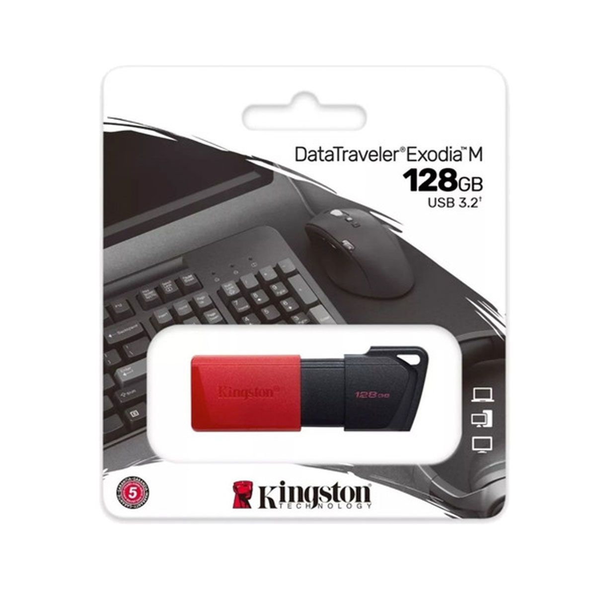 Pen Drive Usb 128 Gb Kingston - Imagen 3