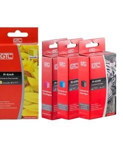 Combo Cart Alternativo Hp 670 X 4 Unid Gtc
