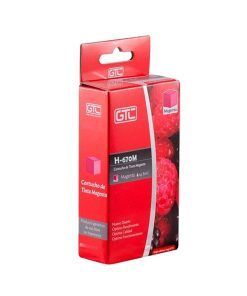 Cartucho Para Hp 670 Xl Magenta Gtc