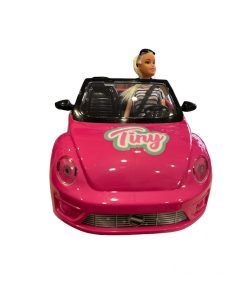 Muñeca Tiny Fantasy Y Su Auto New Beetle Descapotable 35x21x20 54536 - Imagen 3