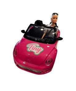 Muñeca Tiny Fantasy Y Su Auto New Beetle Descapotable 35x21x20 54536 - Imagen 5