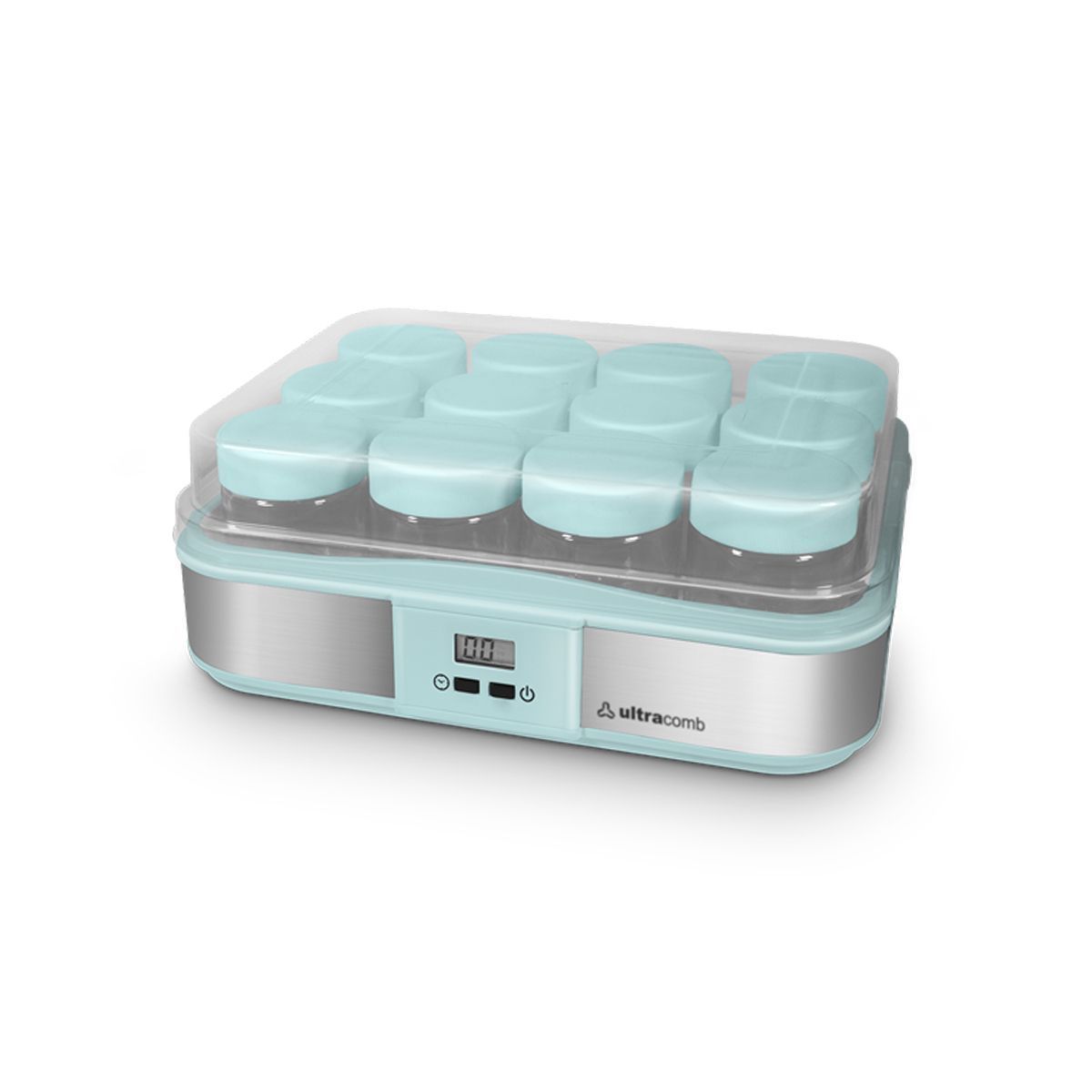 Yogurtera Ultracomb Celeste 12 Frascos Yg 2712