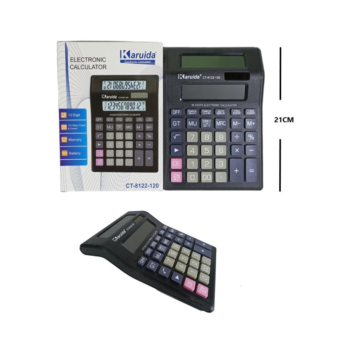 Calculadora Visor Karuida 8122 Colores - Imagen 2