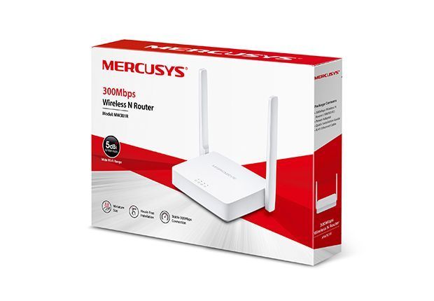 Router Wifi 300mbps 2 Antenas 5dbi Mercusys