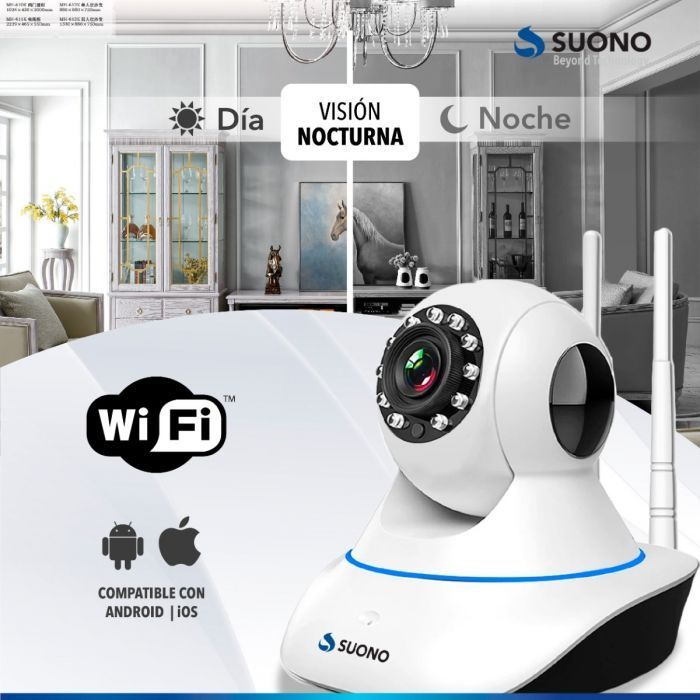 Camara Robótica Ip 2 Antenas Suono - Imagen 5