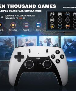 Consola Video Juegos Hdmi 2 joystick Inalambricos 2.4g 4k 3d Sticker Pro - Imagen 3