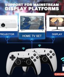 Alternative view of Consola Video Juegos Hdmi 2 joystick Inalambricos 2.4g 4k 3d Sticker Pro