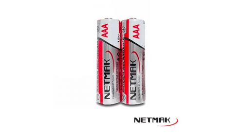 Pila Recargable Aaa 1100 X 2 Unid Netmak - Imagen 2