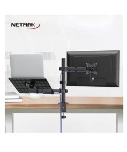 Soporte Articulado Para Monitor 13" A 32" Y Notebook Hasta 17" St26 Netmak - Imagen 2
