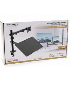 Soporte Articulado Para Monitor 13" A 32" Y Notebook Hasta 17" St26 Netmak - Imagen 4