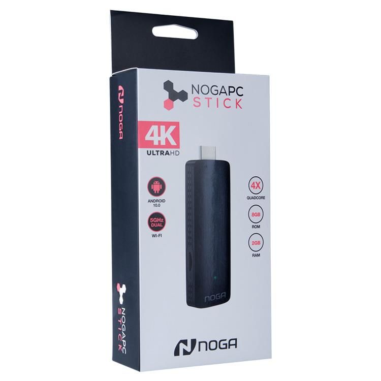 Stick Smart Tv Box Android 10 4k 2gb Ram 8gb Noga - Imagen 2