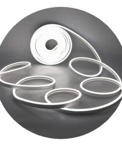 Tira Led 5m Luz Neon Blanco Con Transformador