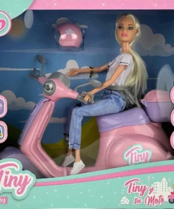 Alternative view of Muñeca Tiny Fantasy Y Su Moto 54459