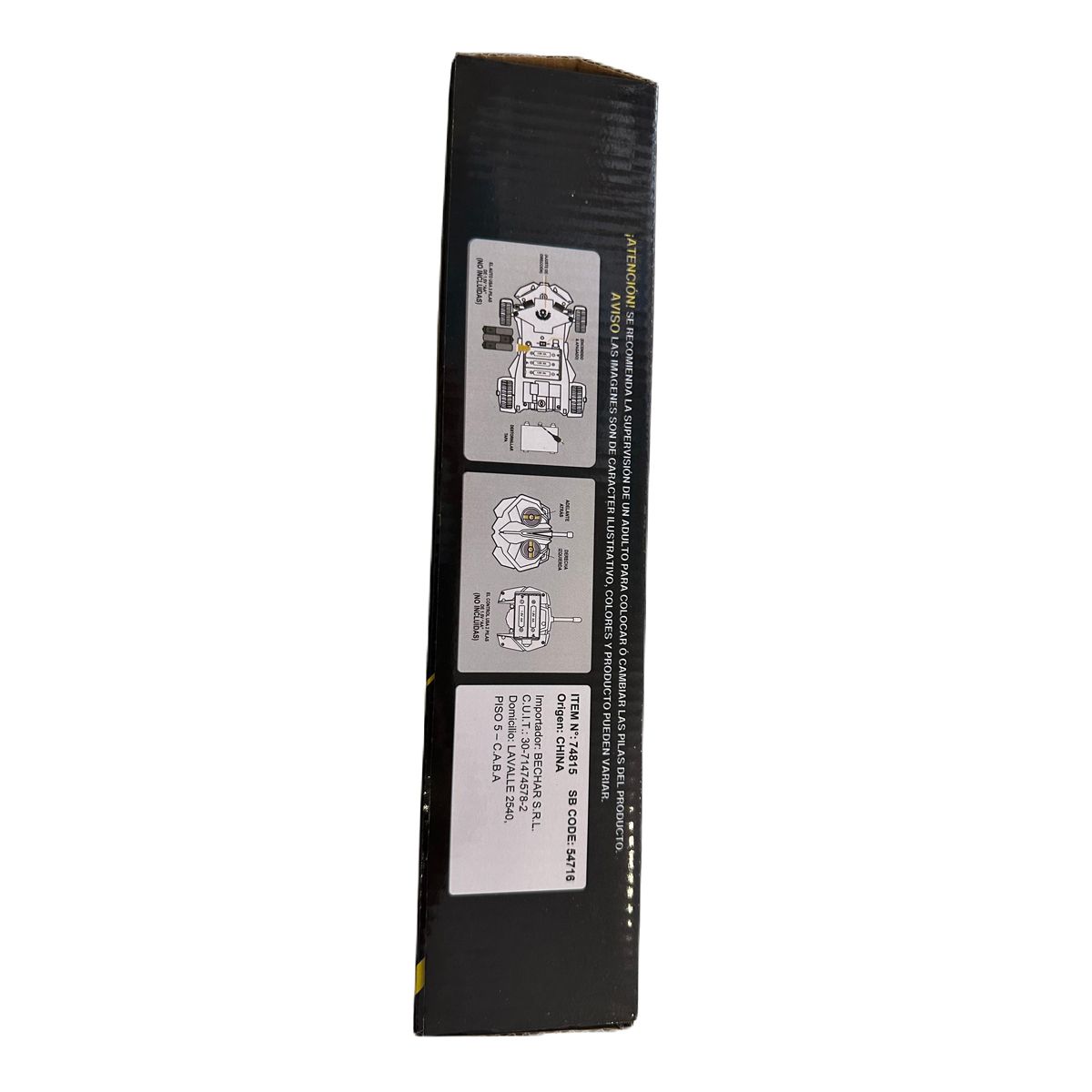 Auto A Control Remoto Batman 29x26x7 54716 - Imagen 5