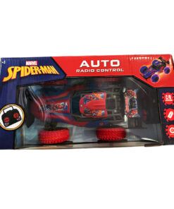 Auto A Control Remoto Spiderman Con Ruedas De Goma 55299 30x16x13 - Imagen 2