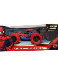 Auto A Control Remoto Spiderman Con Ruedas De Goma 55299 30x16x13