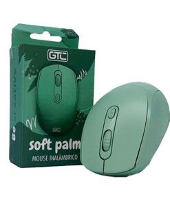 Mouse Inalambrico Mig 123 Soft Palm Verde Gtc - Imagen 2