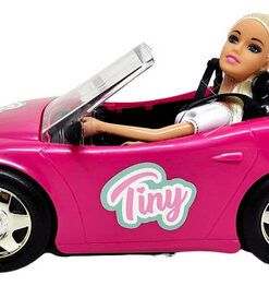 Muñeca Tiny Fantasy Y Su Auto Descapotable 39X21X20 53904 - Imagen 3