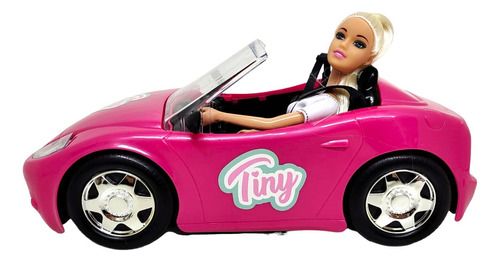 Muñeca Tiny Fantasy Y Su Auto Descapotable 39X21X20 53904 - Imagen 3