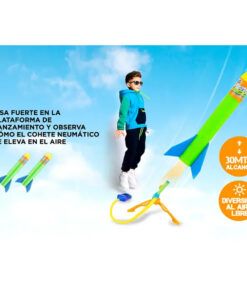 Lanza Cochetes Con Luces Fun Play 28x23x8cm 55335 - Imagen 2