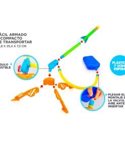 Lanza Cochetes Con Luces Fun Play 28x23x8cm 55335 - Imagen 4