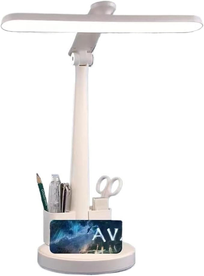 Lampara Led Escritorio Tactil 81032 Plegable Con Brazo Y Lapicero - Imagen 4
