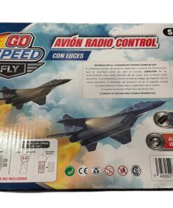 Avion Guerra A Control Remoto Con Luces Good Speed 52055 32x28*8 - Imagen 3