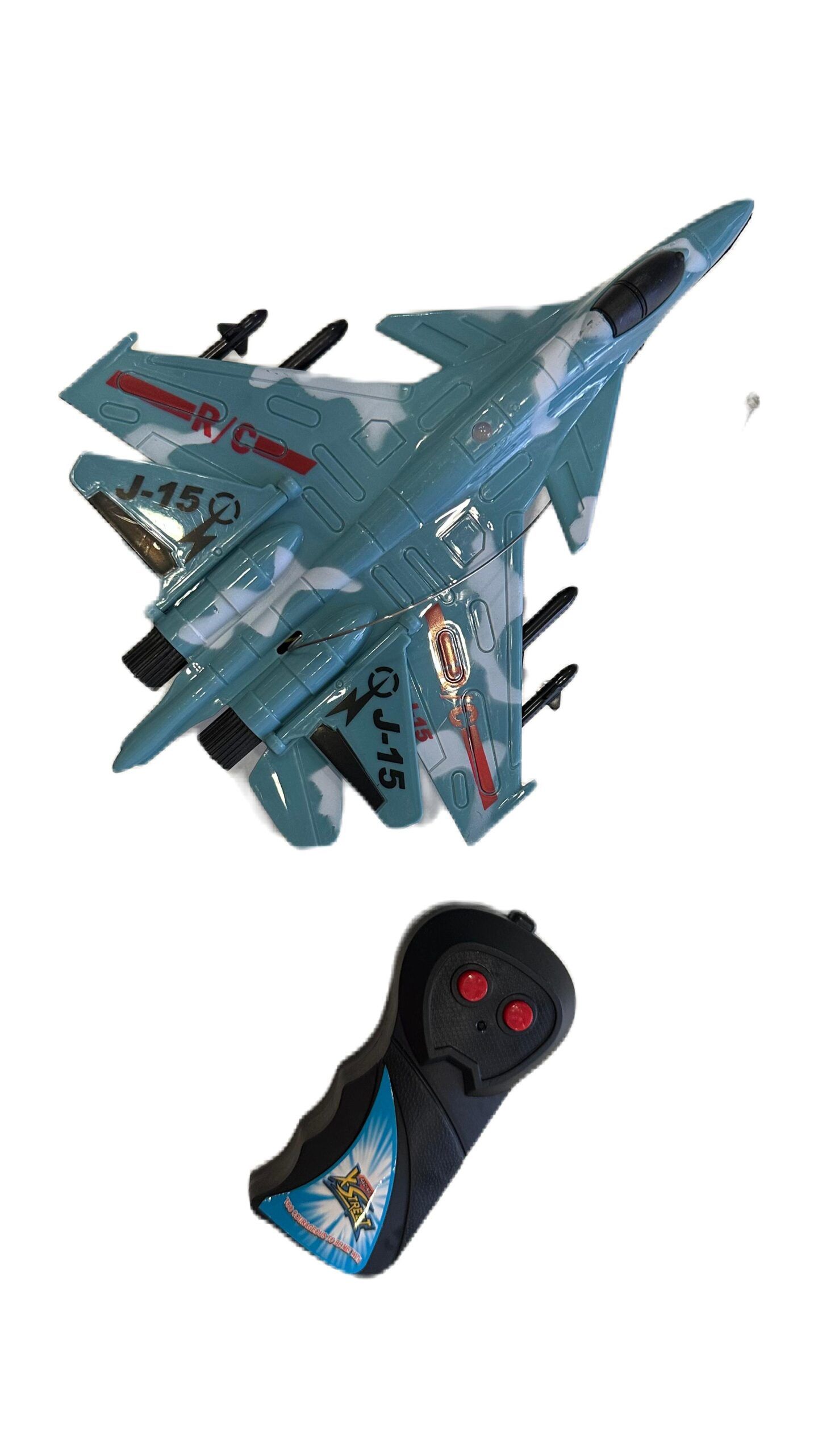 Avion Guerra A Control Remoto Con Luces Good Speed 52055 32x28*8 - Imagen 2