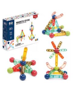 Juego De Bloques Magneticos 26 Pzas 27x17x5 55196