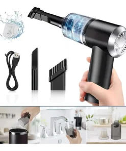 Aspiradora Mini Portátil Inalámbrica - Imagen 4