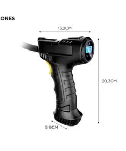 Pistola Compresor De Aire Digital Recargable Acc0131 Suono - Imagen 2