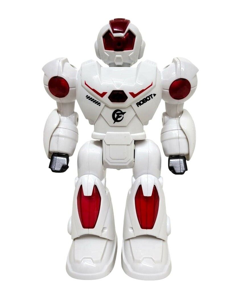 Robot Con Movimiento Luz Y Sonido Rojo 23x16x9 54941 - Imagen 2