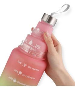 Botella Motivacional X 3 Unidades Doble Pico - Imagen 5