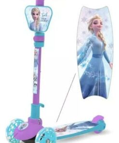 Monopatin Frozen Disney 3 Ruedas Led 74 X 51 X 13,5 Cm - Imagen 2