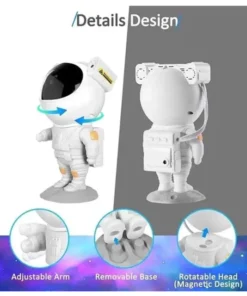 Lampara Proyector Astronauta con control remoto - Imagen 4