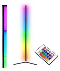 Lampara Led Esquina Rgb 104cm Con Control Remoto