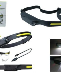 Linterna Minera Led Recargable con sensor