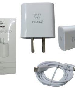 Pack x 10 Cargador rápido 220v tipo c 21w + usb