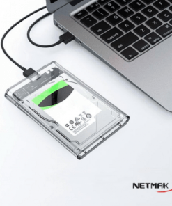 Caja Externa Case Tr Transparenete Sata 2 Netmak - Imagen 2