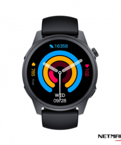 Reloj Pulsera Smartwatch Bt5.3 Amoled Energy Negro Netmak
