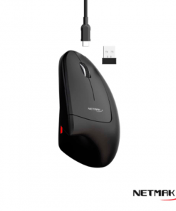 Alternative view of Mouse Inalambrico Vertical Recargable Ergo Netmak